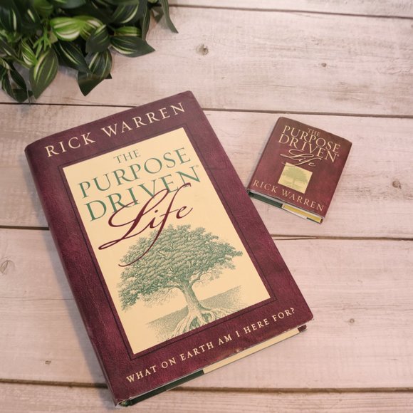 The Purpose Driven Life What on Earth Am I Here For? by Rick Warren Hardcover - Picture 1 of 12